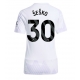 Manchester United Benjamin Sesko #30 Borta matchtröja Dam 2025-26 Kortärmad Billigt Manchester United Benjamin Sesko #30 Borta matchtröja Dam 2025-26 Kortärmad Billigt